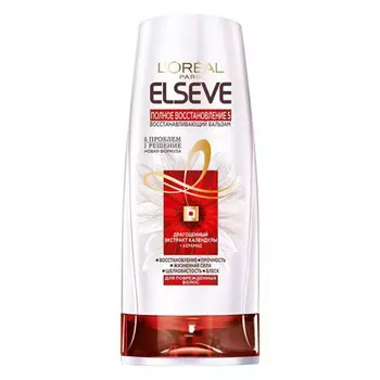 Loreal Paris Бальзам Elseve Полное Восстановление 5, 200мл (Loreal Paris, Elseve)