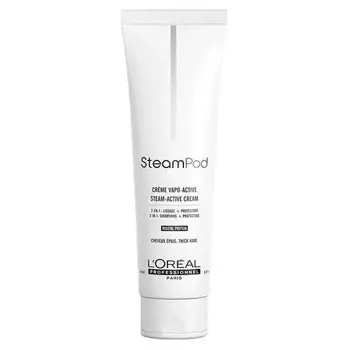 L'oreal Professionnel Крем-уход восстанавливающий для плотных волос Steampod, 150 мл (L'oreal Professionnel, Стайлинг)