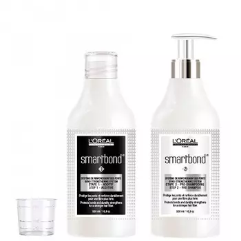 Loreal Professionnel Набор "Smartbond" для салона (этап 1 + этап 2, 2 х 500 мл) (Loreal Professionnel, Обесцвечивание)