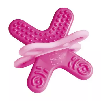 MAM Bite &amp; Relax Phase 2 Мини-прорезыватель для задних зубов розовый 4+ месяцев (MAM, Уход за полостью рта и прорезыватели для зубов)