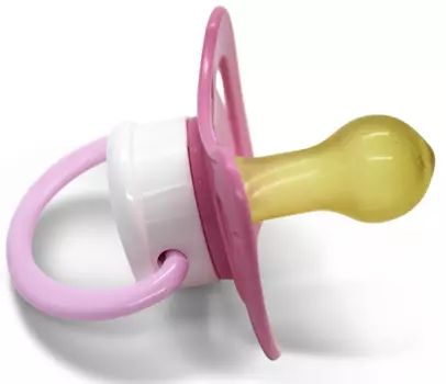 Мама Тама Соска-пустышка классическая латексная 6 месяцев +"Вера" цвет:розовый (Мама Тама, Соски-пустышки)