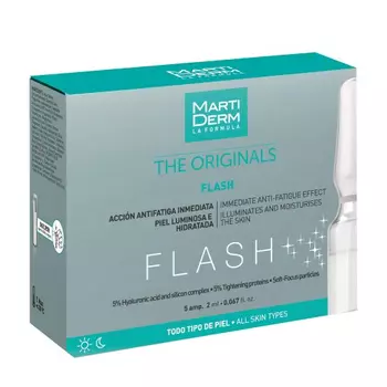 Martiderm Ампулы «Флэш», 5 х 2 мл (Martiderm, Originals)