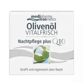 Medipharma Cosmetics Ночной крем для лица против морщин Olivenol Vitalfrisch, 50 мл (Medipharma Cosmetics, Olivenol)