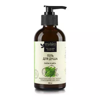 Mi&amp;Ko Гель для душа "Лайм и мята", 200 мл (Mi&amp;Ko, Для ванны и душа)