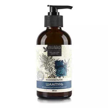 Mi&amp;Ko Шампунь "Можжевельник", регулирующий жирность волос, 200 мл (Mi&amp;Ko, Для волос)