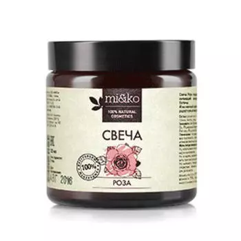 Mi&amp;Ko Свеча "Роза", 120 мл (Mi&amp;Ko, Для дома)