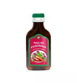 Mirrolla Репейное масло с красным перцем 100 мл (Mirrolla, Репейные масла)