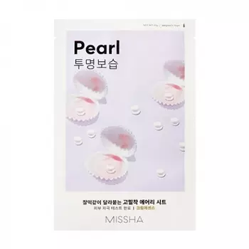 Missha Тканевая маска для лица Airy Fit Sheet Mask Pearl (Missha, Маски)