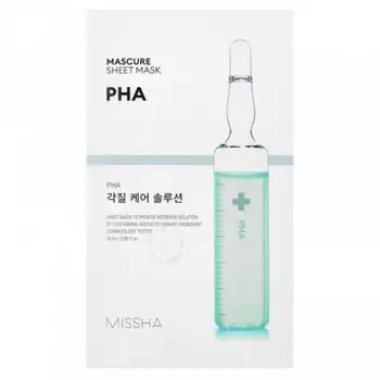 Missha Тканевая маска для лица Mascure Peeling Solution Sheet Mask (Missha, Маски)