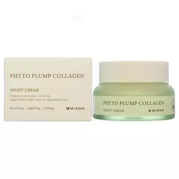Mizon Ночной крем с фитоколлагеном для лица Night Cream, 50 мл (Mizon, Phyto Plump Collagen)