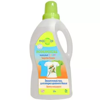 Molecola Гель для стирки цветного и линяющего белья, экологичный, 1,5 л (Molecola, Для стирки)