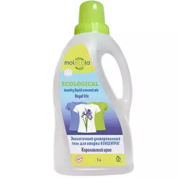 Molecola Экологичный универсальный гель для стирки "Королевский ирис", 1 л (Molecola, Для стирки)