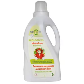 Molecola Кондиционер для детского белья для чувствительной кожи, экологичный, 1 л (Molecola, Детская серия)