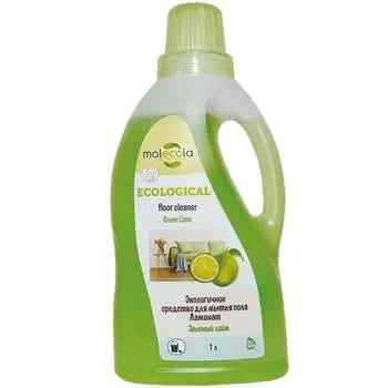 Molecola Экологичное универсальное моющее средство для пола "Ламинат", 1 л (Molecola, Чистота в доме)