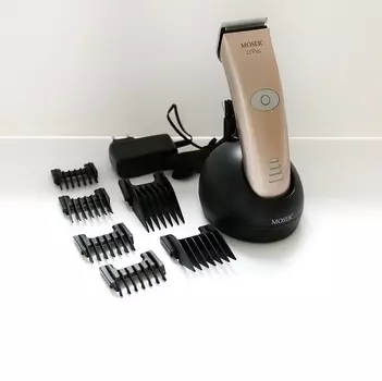 Moser Машинка для стрижки, аккумуляторно-сетевая, 6 насадок розовое золото (Moser, Машинки)