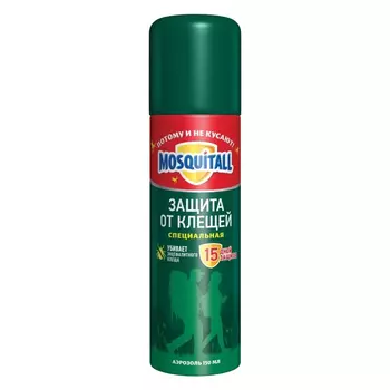 Mosquitall Аэрозоль "Защита от клещей", 150 мл (Mosquitall, )
