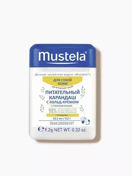 Mustela Бебе Питательный карандаш с кольд-кремом, 10,1 мл (Mustela, Bebe - защита кожи)