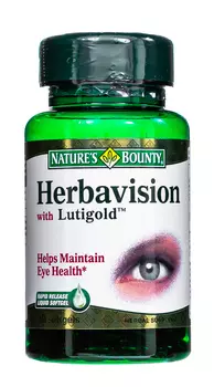 Nature's Bounty Гербавижн и Лютиголд 60 капсул (Nature's Bounty, Растительные продукты)