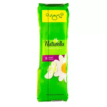 Naturella Прокладки с крылышками ароматизированные Classic Basic Maxi №8 (Naturella, Классик)