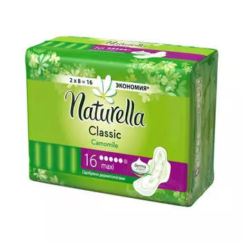 Naturella Прокладки с крылышками Макси №16 (Naturella, Классик)