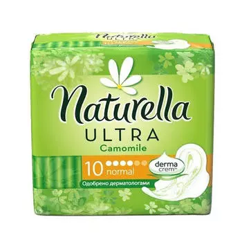 Naturella Прокладки с крылышками Нормал №10 (Naturella, Классик)