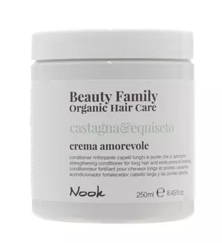 Nook Крем-кондиционер для ломких и секущихся волос Crema Amorevole Castagna&amp;Equiseto, 250 мл (Nook, Beauty Family)
