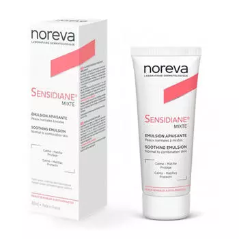 Noreva Сенсидиан Успокаивающая эмульсия для нормальной и комбинированной кожи 40 мл (Noreva, Sensidiane)