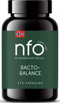 Norwegian Fish Oil Желудочно-кишечный комплекс "Бакто баланс", 270 капсул (Norwegian Fish Oil, Растительные комплексы)