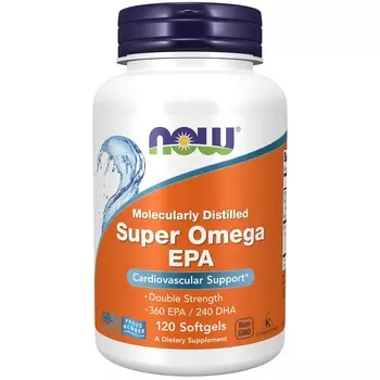 Now Foods Комплекс Super Omega EPA, 120 капсул х 1461 мг (Now Foods, Жирные кислоты)