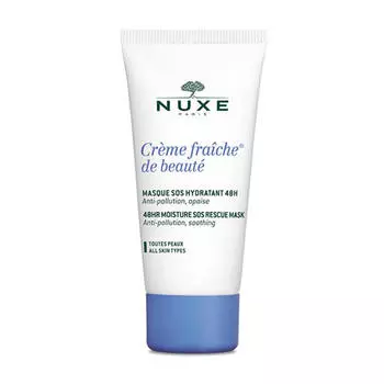 Nuxe Интенсивная увлажняющая маска 48 часов Masque Sos Hydratant 48H, 50 мл (Nuxe, Creme fraiche de beaute)