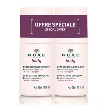 Nuxe Набор Сдвойка Шариковый дезодорант длительного действия 2*50 мл (Nuxe, Nuxe body)