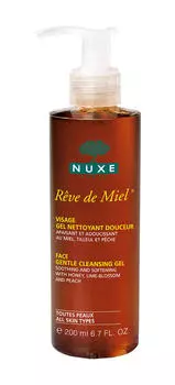 Nuxe Очищающий гель для лица для снятия макияжа Face Cleansing and Make-Up Removing Gel, 200 мл (Nuxe, Reve De Miel)