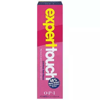 O.P.I Салфетки для удаления лака с ногтей "без ворсинок", коробка 1 шт (O.P.I, Вспомогательные средства)