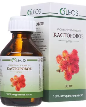 Oleos Касторовое косметическое масло 30 мл (Oleos, Масла косметические)