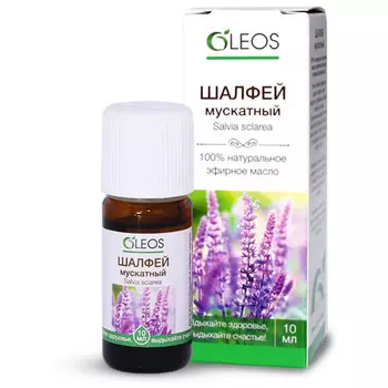 Oleos Масло эфирное Шалфей мускатный 10 мл (Oleos, Масло эфирное)