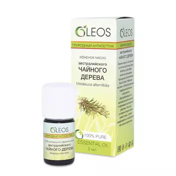 Oleos Масло австралийского чайного дерева природный антисептик 5 мл (Oleos, Природный антисептик)