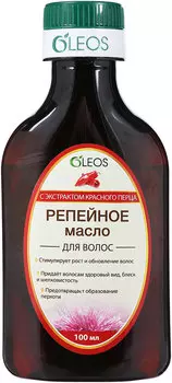 Oleos Масло репейное с экстрактом красного перца 100 мл (Oleos, Масло репейное)
