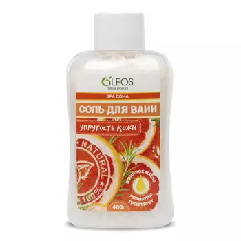 Oleos Морская соль для ванн Упругость кожи 400 г (Oleos, Морская соль)