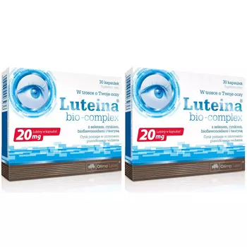 Olimp Labs Биологически активная добавка Lutein Bio-Complex, 520 мг, № 30 х 2 шт (Olimp Labs, Витамины и Минералы)
