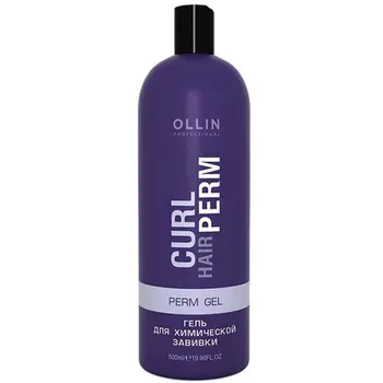 Ollin Professional Гель для химической завивки Perm gel 500 мл + Инструкция + Флакон-аппликатор (Ollin Professional, Curl Hair)