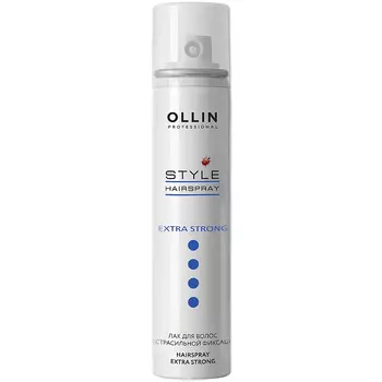 Ollin Professional Лак для волос экстрасильной фиксации, 75 мл (Ollin Professional, Style)