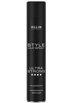 Ollin Professional Лак для волос ультрасильной фиксации, 500 мл (Ollin Professional, Style)