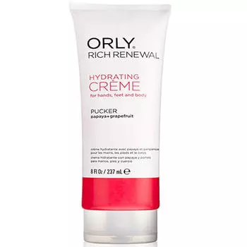 Orly Восстанавливающий крем для рук, ног и тела, с ароматом папайи и красным грепфрутом Pucker 237 мл (Orly, Уход за кожей)