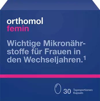 Orthomol Комплекс "Фемин" для женщин во время постменопаузы, 60 капсул (Orthomol, Для красоты)