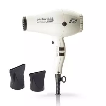 Parlux Фен белый, 2150 Вт, ионизация, 2 насадки (Parlux, Фены)