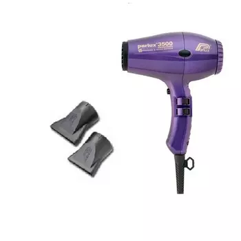 Parlux Фен фиолетовый, 2000 Вт, ионизация, 2 насадки (Parlux, Фены)