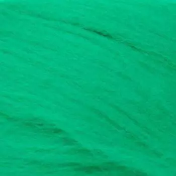 Пехорка Шерсть для валяния тонкая Цвет.335 Изумруд (Пехорка)
