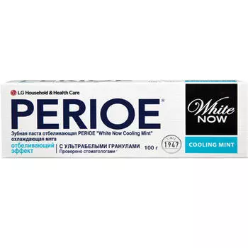 Perioe Зубная паста отбеливающая "white now cooling mint" охлаждающая мята 100 гр (Perioe, Зубные пасты)