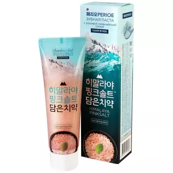 Perioe Зубная паста с розовой гималайской солью Himalaya Salt Ice Calming Mint, 100 г (Perioe, )