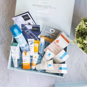 PHARMABEAUTYBOX Коробочка Pharma Beauty Box Expert - Сухая и чувствительная кожа Сентябрь 2020 (PHARMABEAUTYBOX, )